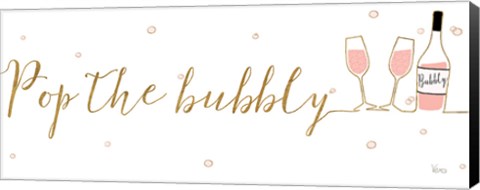 Framed Underlined Bubbly III Print