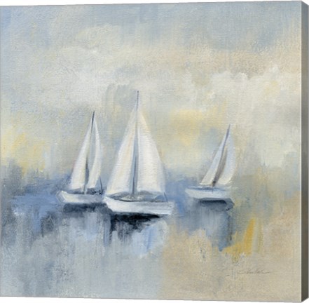 Framed Morning Sail II Print