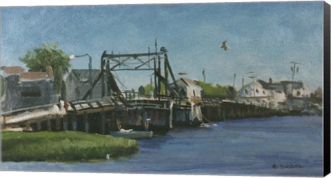 Framed Manasquan Bridge Print