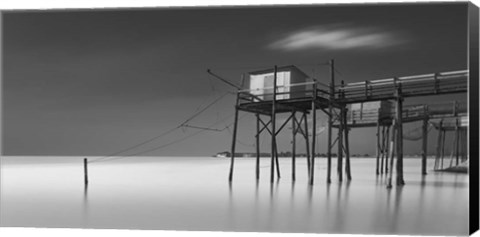 Framed Sea Geometry 2 Print
