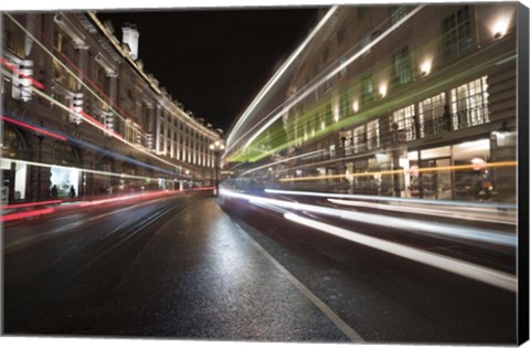 Framed Speed Night 2 Print