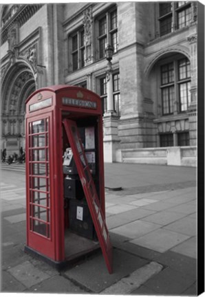 Framed Telephone 1 Print