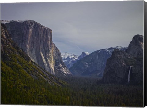 Framed Tunnel View BW Print