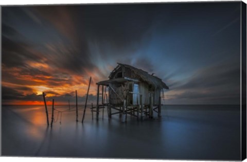 Framed My Home at Sea 2 Print