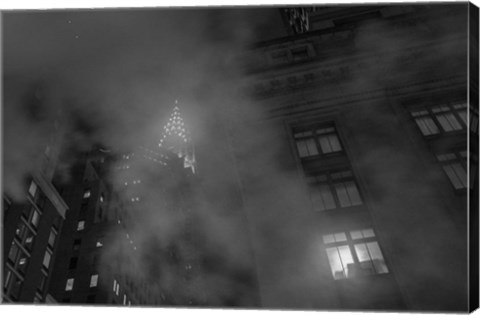 Framed New York Mist Print
