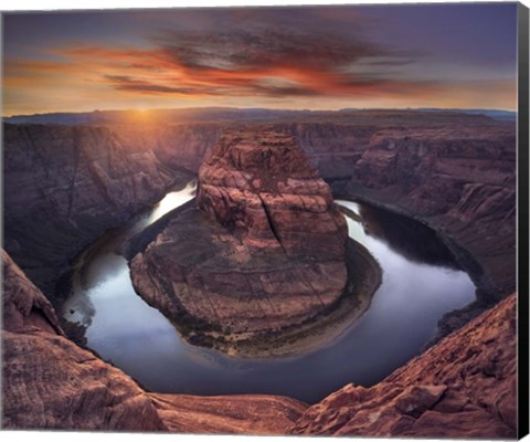 Framed Horseshoe Bend 2 Print