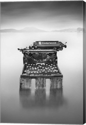 Framed Poesia Acuatica Print