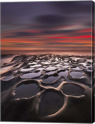 Framed New World Vertical Print