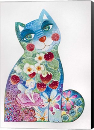 Framed 1 Magic Cat Print