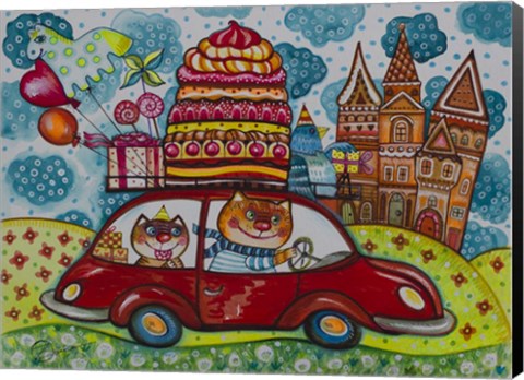 Framed We Are Coming Print