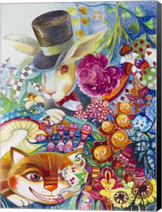 Framed Alice In Wonderland Print