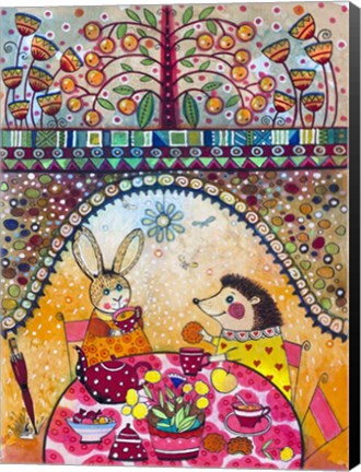 Framed Green Tea Print