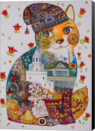 Framed Kazan Kot Print