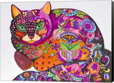 Framed Bird of Paradise 2 Print