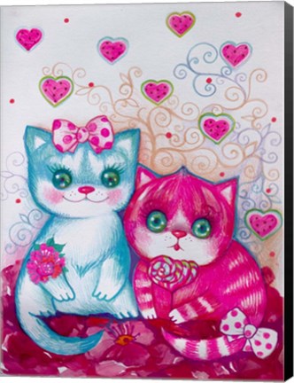 Framed Candies Print