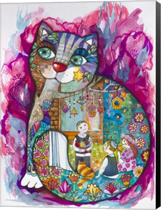 Framed Evening Print