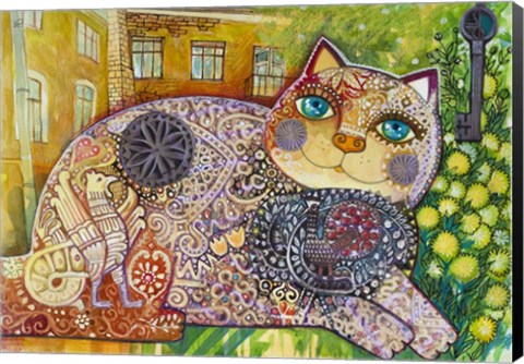 Framed Smiling Print