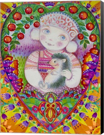 Framed Happy Summer 2 Print