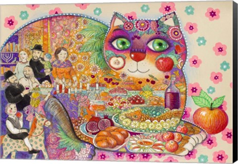 Framed Rosh Hashanah Print