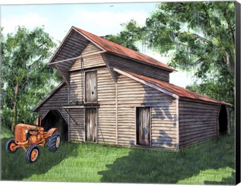 Framed Barn 2016 Print