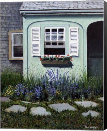 Framed Cape Cod Garden Print