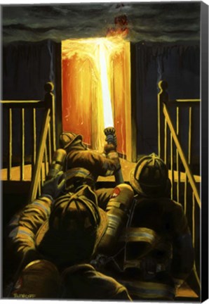 Framed Devil&#39;s Stairway Print