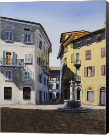 Framed Italy Street Print