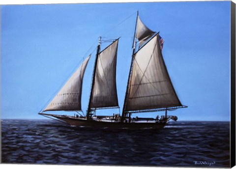 Framed Sailing Print