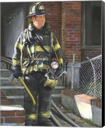 Framed FDNY 41 Print