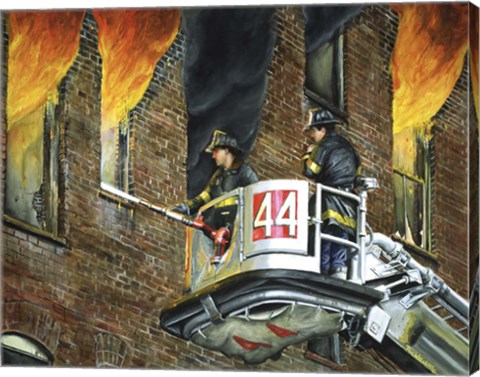 Framed Ladder 44 Print
