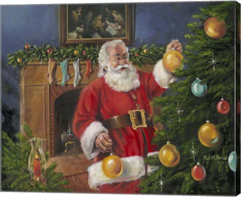 Framed Deck The Halls Print