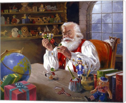 Framed Santas Approval Print