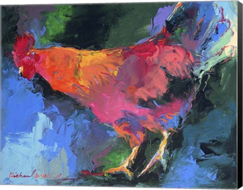 Framed Chicken Print