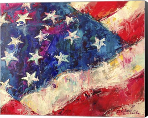 Framed Flag Print