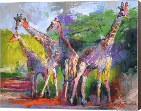 Framed Giraffed Print