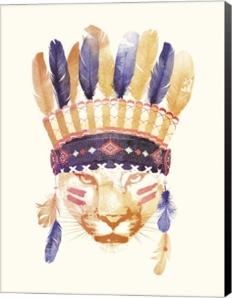 Framed Big Chief Print