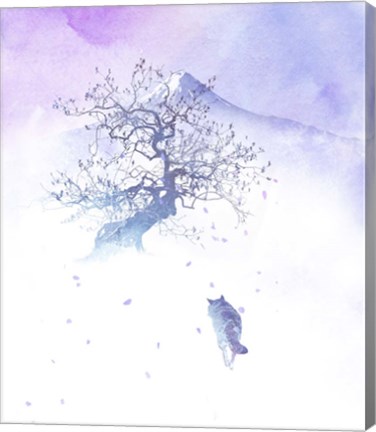 Framed Long Way To Fuji Print