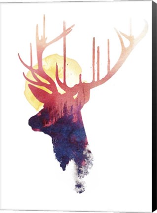 Framed Sun Goes Down Print