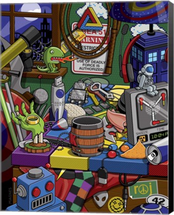 Framed Geek Chic Print