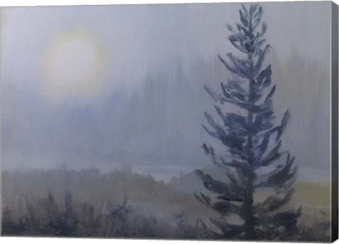 Framed Misty Morning Print