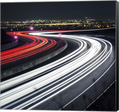 Framed Migration Patterns Print