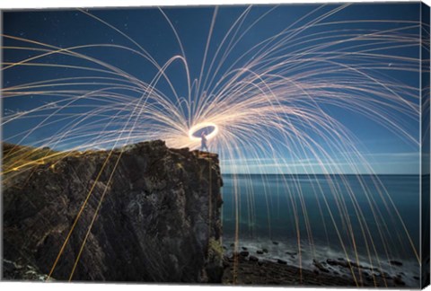 Framed Last Spin Print