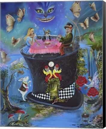 Framed Alice In Fantasyland Print