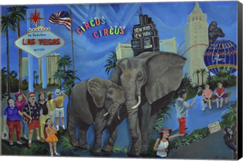 Framed It&#39;s A Jungle Out There Print