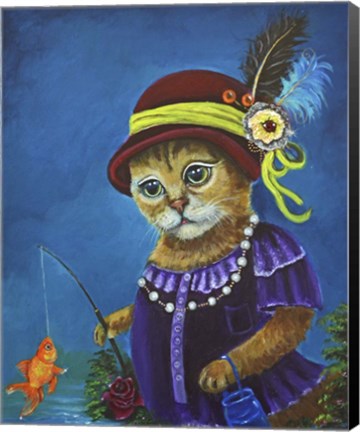 Framed Ethel May Dinnertime Print