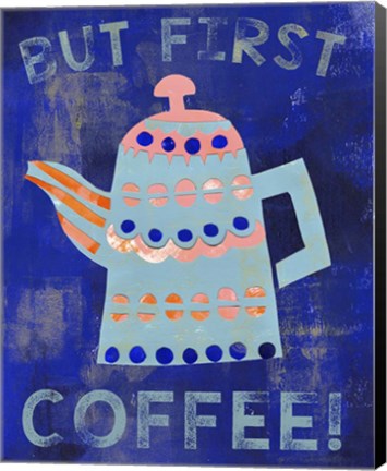 Framed Coffee 2 Print