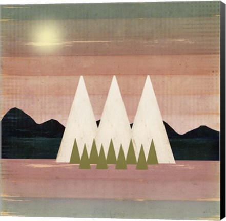 Framed Climb Every Mountain 2 Print