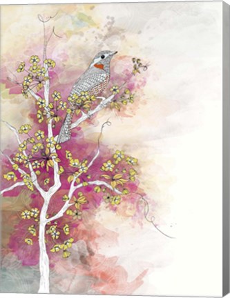 Framed Summer Blossom Print