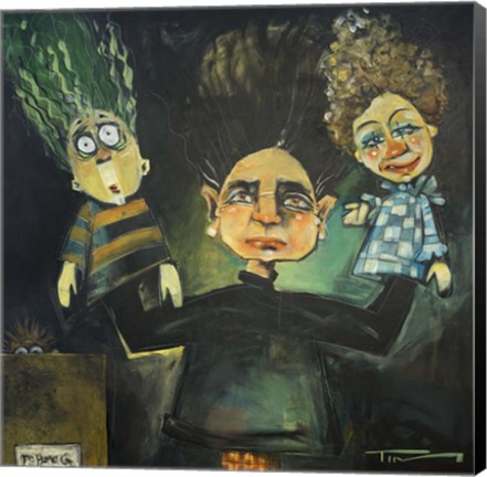 Framed Puppeteer Print