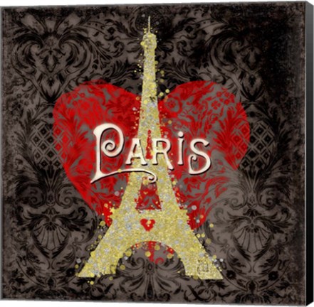 Framed Paris II Print